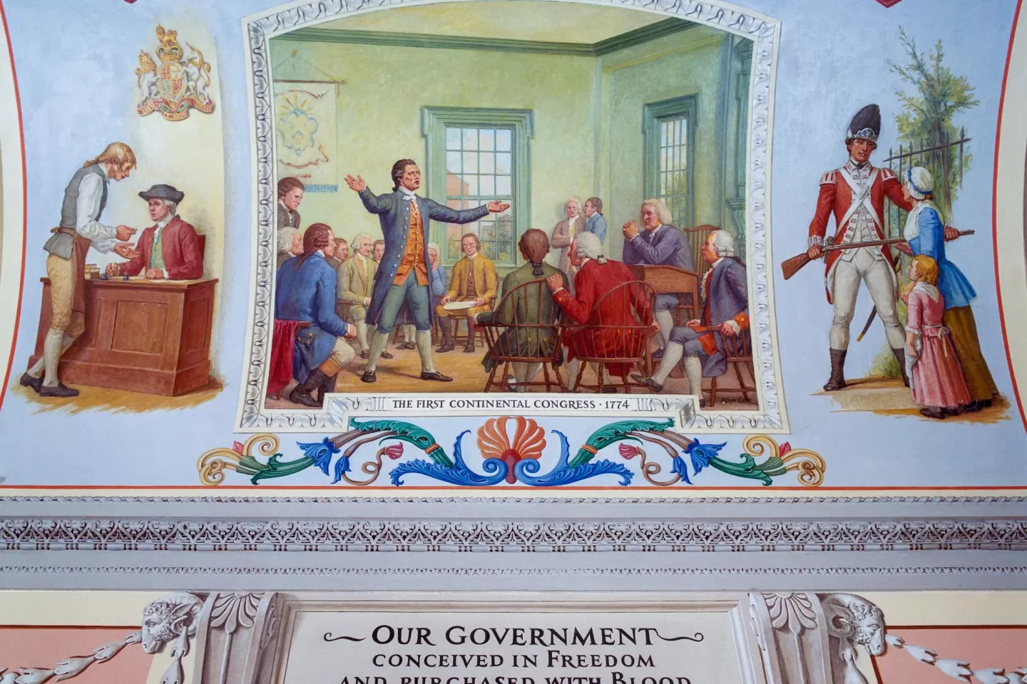 "The First Continental Congress, 1774" by Allyn Cox