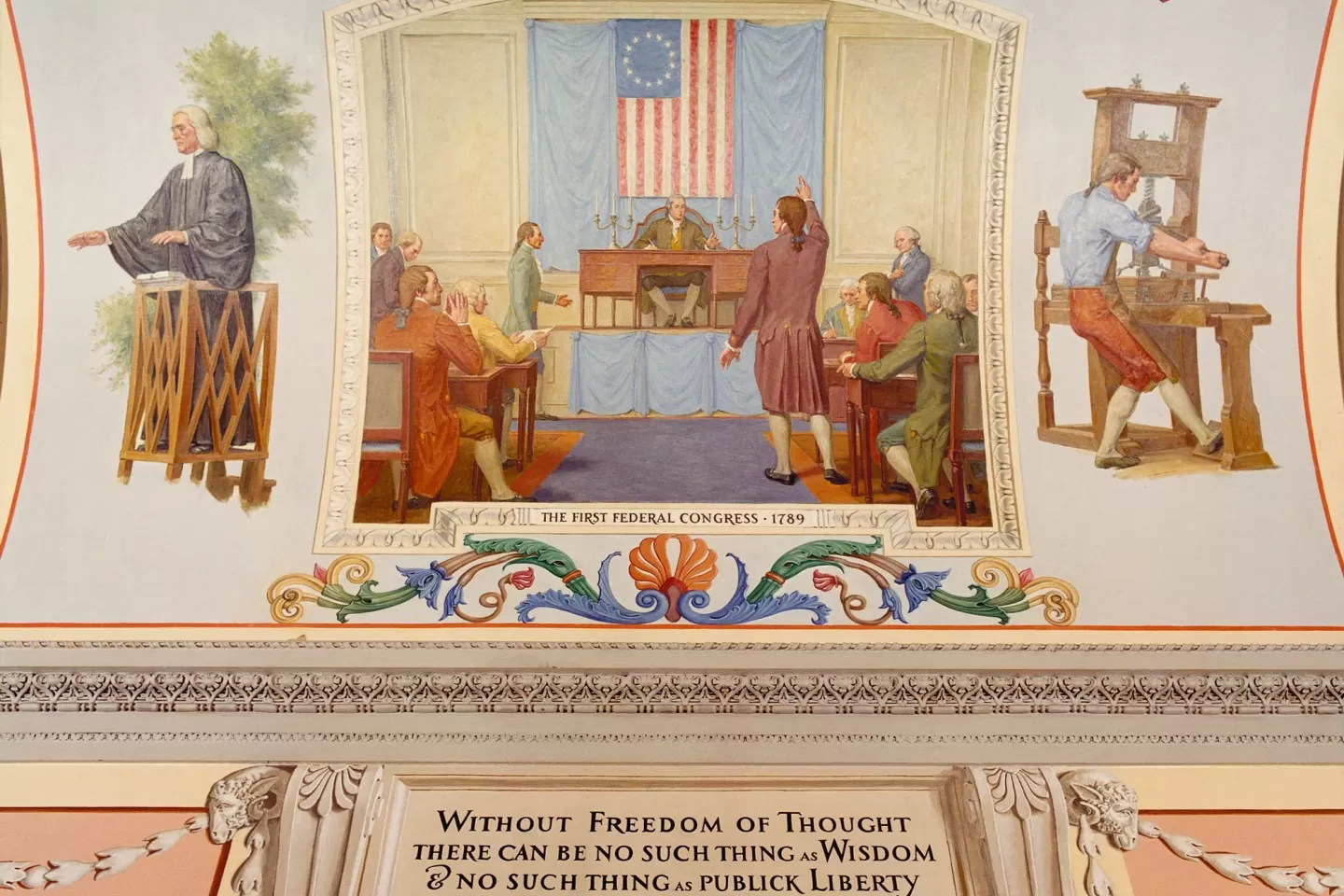 "The First Federal Congress, 1789" by Allyn Cox
