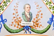 John Trumbull portrait in the U.S. Capitol's Cox Corridors.