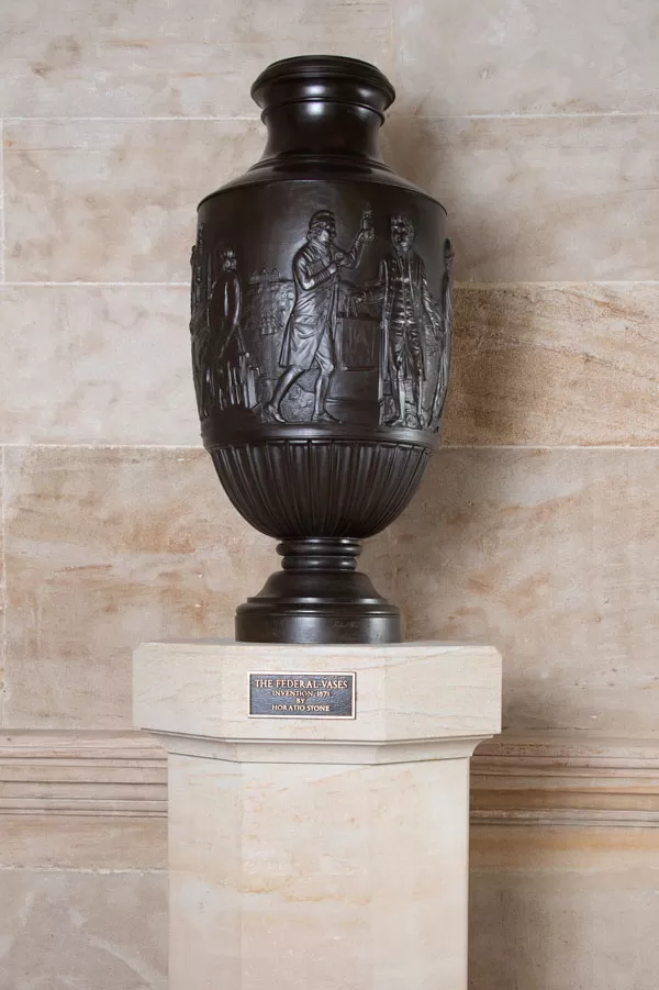 The Federal Vase by Horatio Stone referred to as \