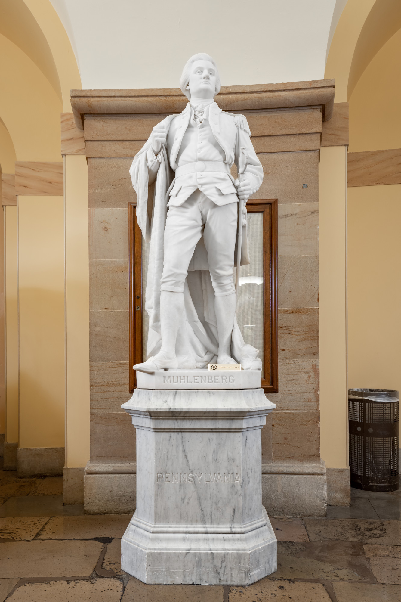 John Peter Gabriel Muhlenberg Statue, U.S. Capitol for Pennsylvania