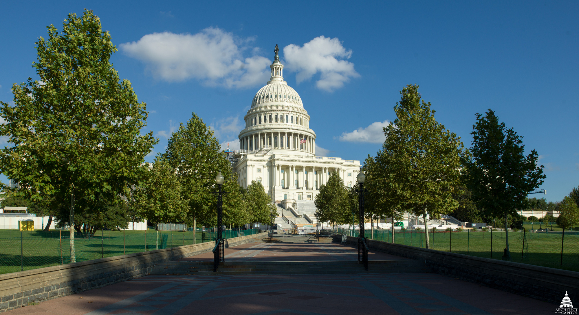 View of the West Front of the Capitol Building