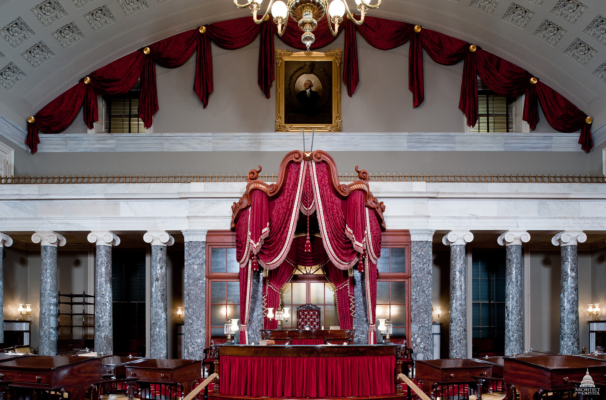 History of the Old Senate Chamber | Architect of the Capitol