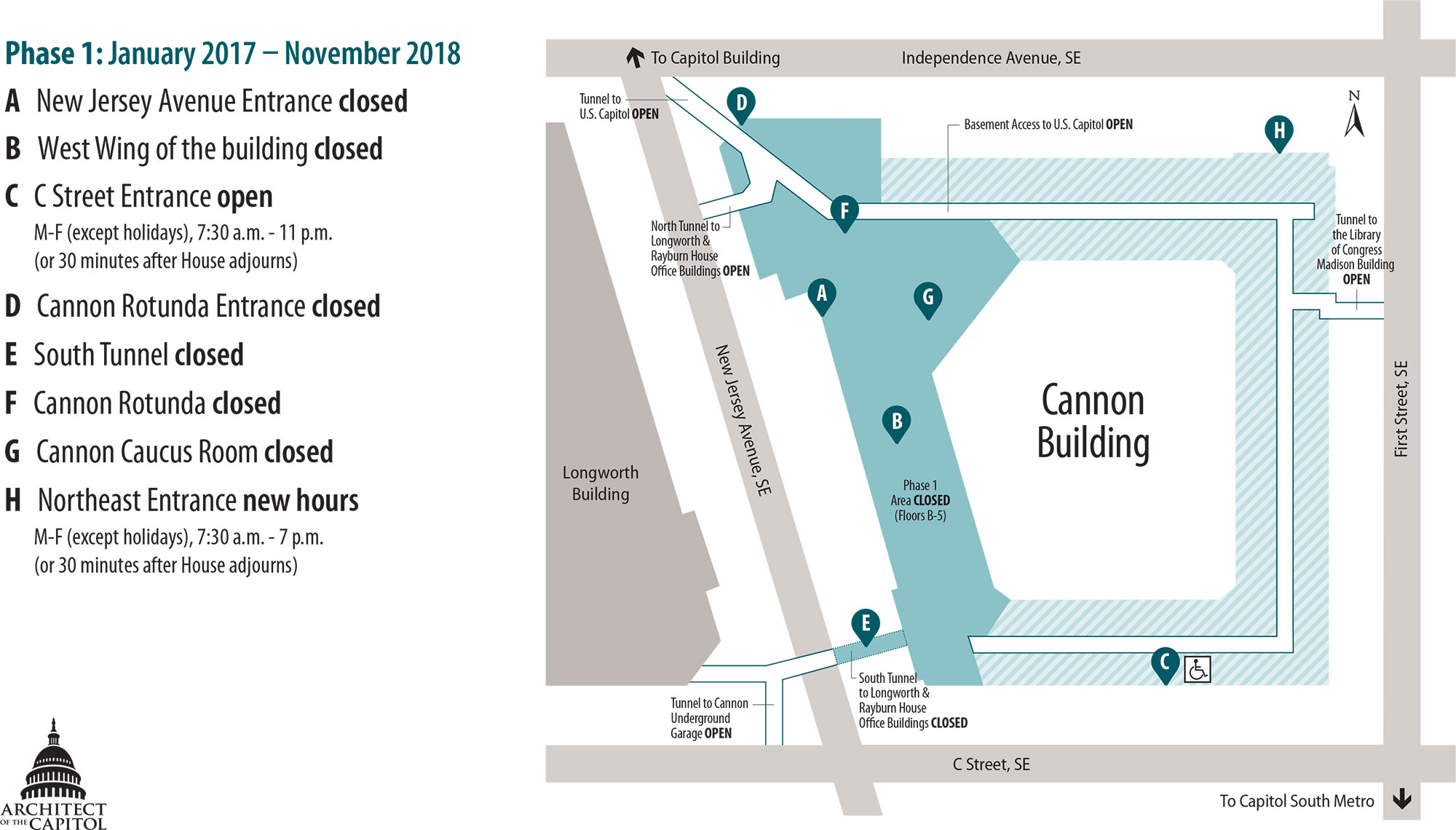 Cannon House Office Building Floor Plan