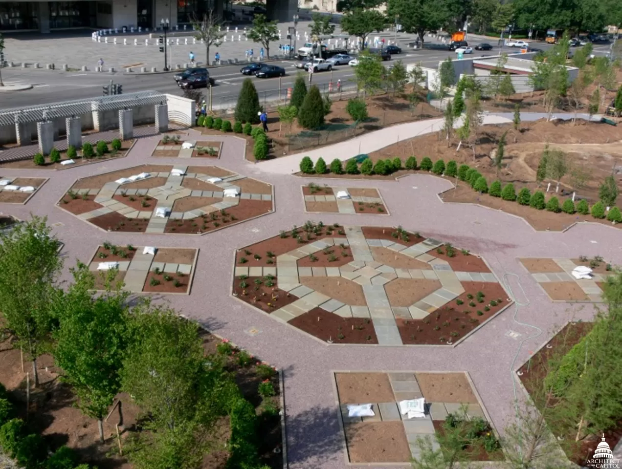 The Rose Garden at its original creation