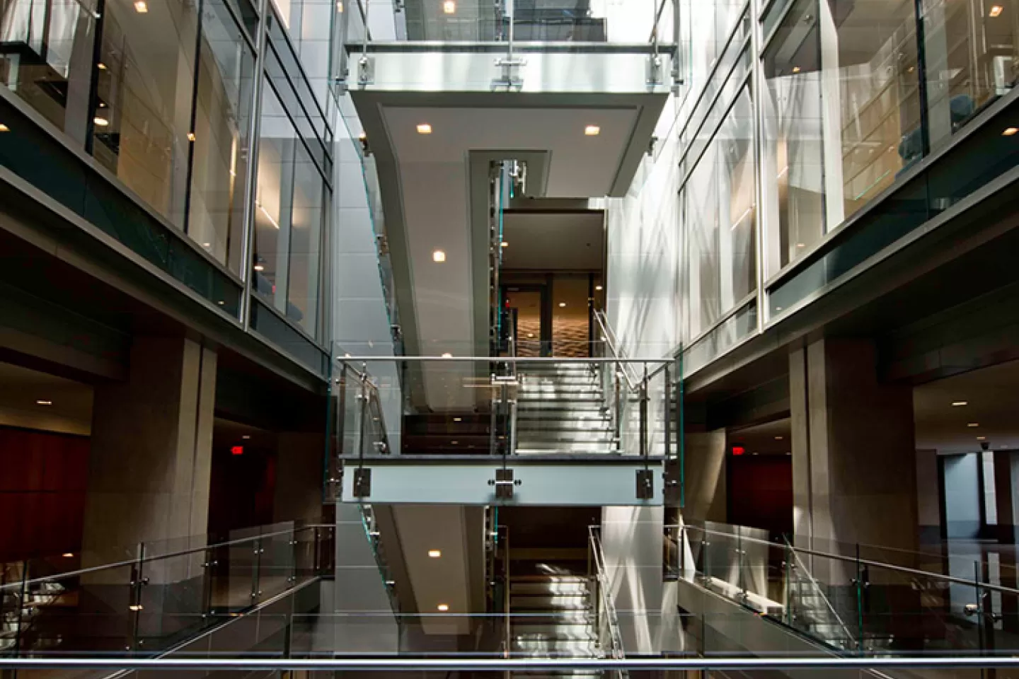 The renovation of the O'Neill Building modernized the facility and added an abundance of natural light.