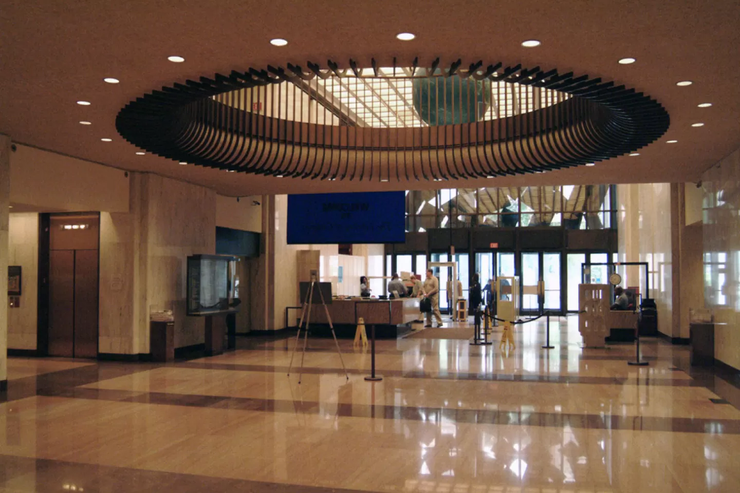 Interior view of the James Madison Building.