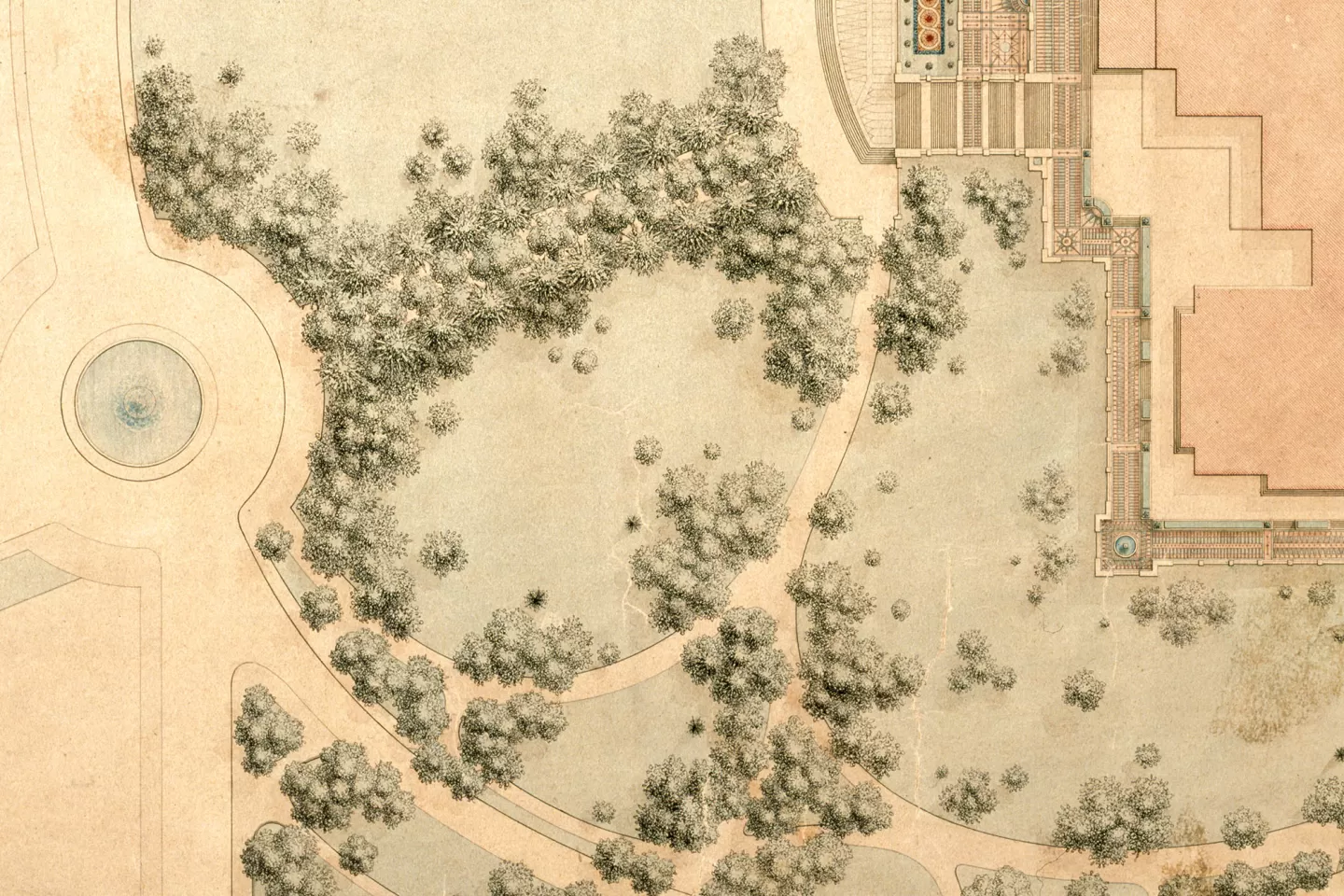 Olmsted's plan for Capitol Square, S.W.