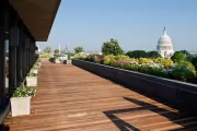 View of the U.S. Capitol dome from the James Madison Building.