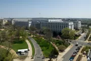 Exterior view of the Rayburn House Office Building.