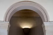 Interior of a building.