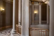 Interior of a building.