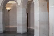 Interior of a building.