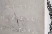 "Presented by the Grand Army of the Republic"