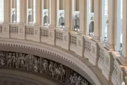 Columns in a room.