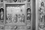 Columbus Doors, Right Valve: Death of Columbus (1506)