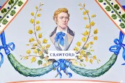 Thomas Crawford portrait in the U.S. Capitol's Cox Corridors.