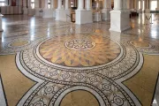 Floor tile at the Library of Congress Thomas Jefferson Building.