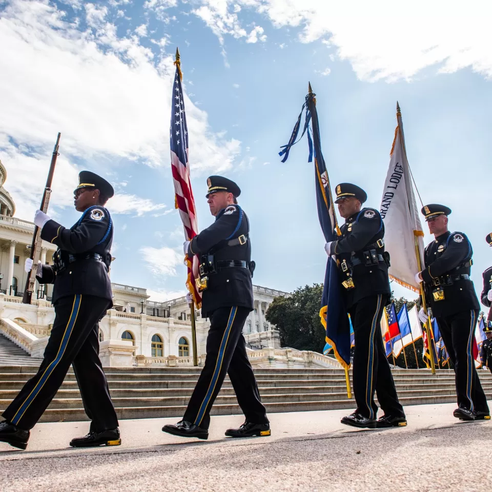 40th Annual Police Officers Memorial, 2021.