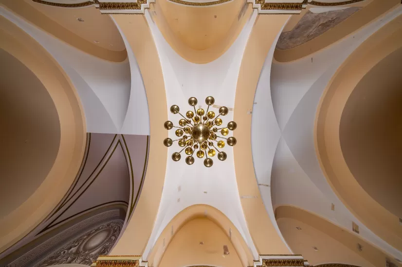 Building interior.