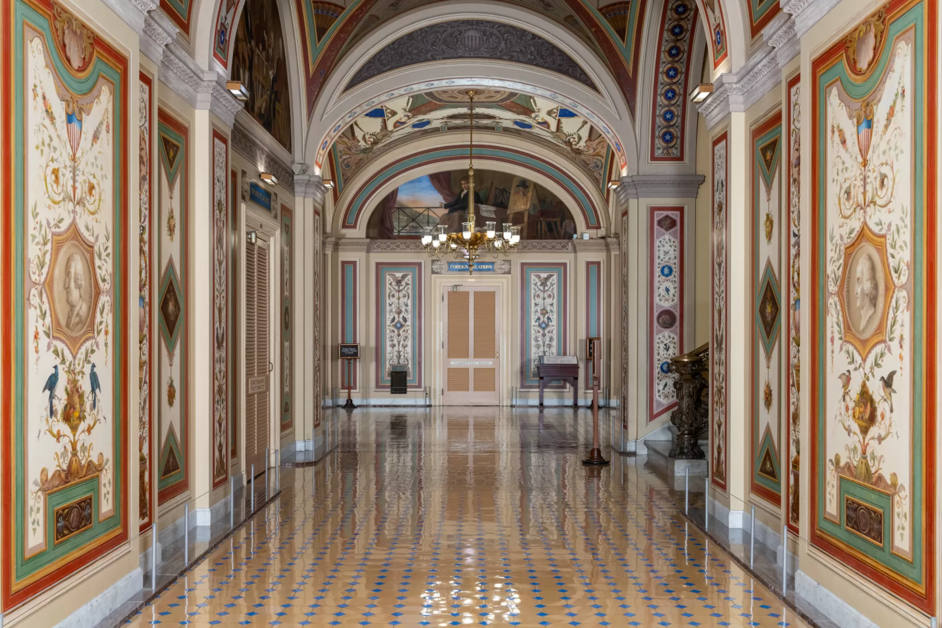 Brumidi Corridors Murals | Architect of the Capitol
