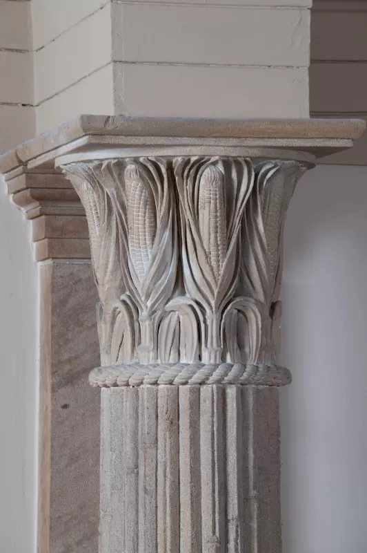 The corncob columns’ popularity likely helped Latrobe secure more appropriations for his work.