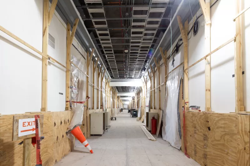  Work on Phase 3 of the Cannon Renewal begins on all floors of the building. 