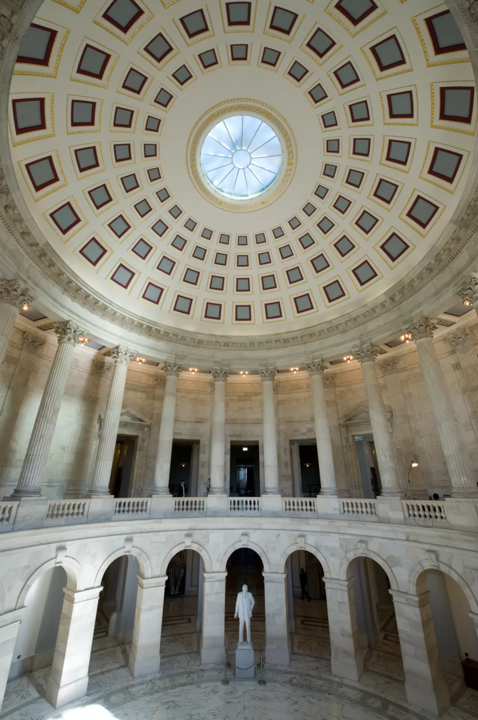 Interior of a building.