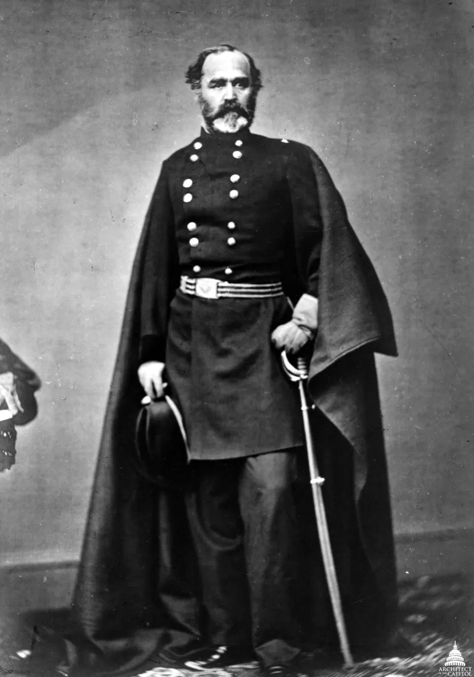 Montgomery C. Meigs, U.S. Army Engineer, who oversaw construction of the cast iron Dome.