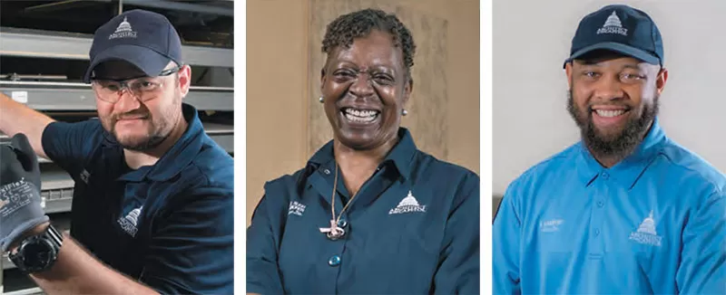 AOC employee portraits.