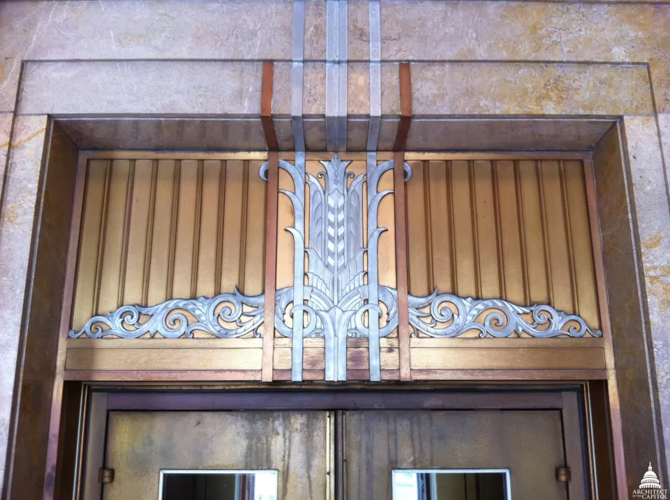 Adams Building Art Deco Elevator