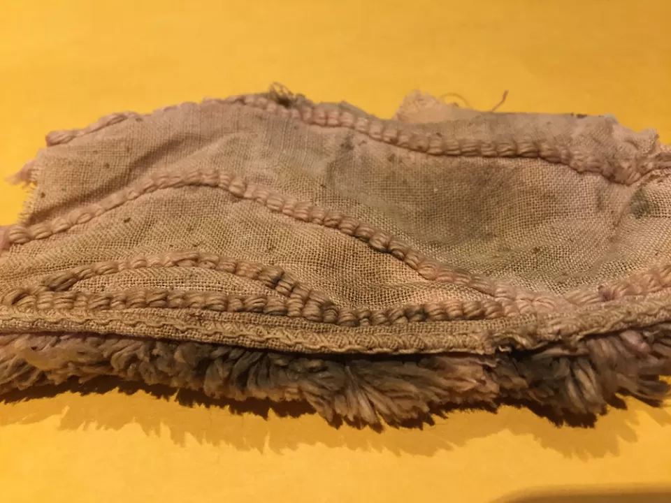 Close-up of dress piece.
