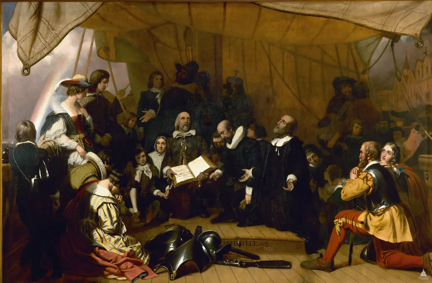 Painting of people.
