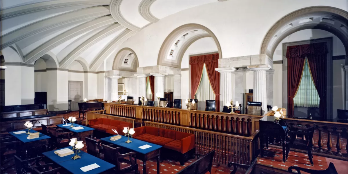 Old Supreme Court Chamber | Architect of the Capitol
