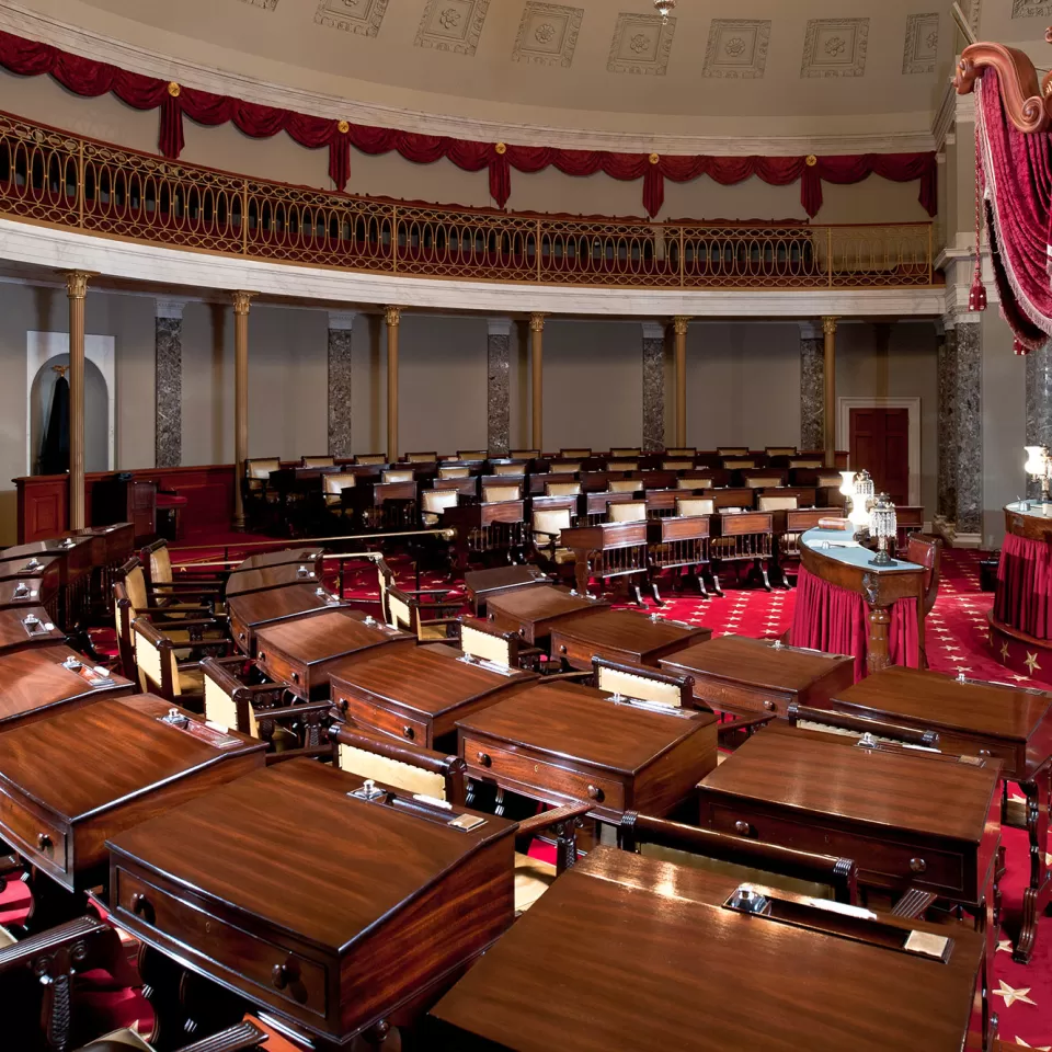 Old Senate Chamber Architect Of The