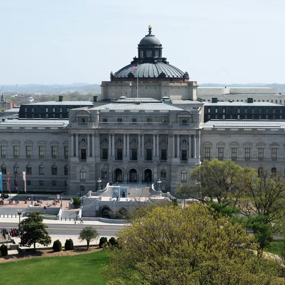 Exterior view of a building.