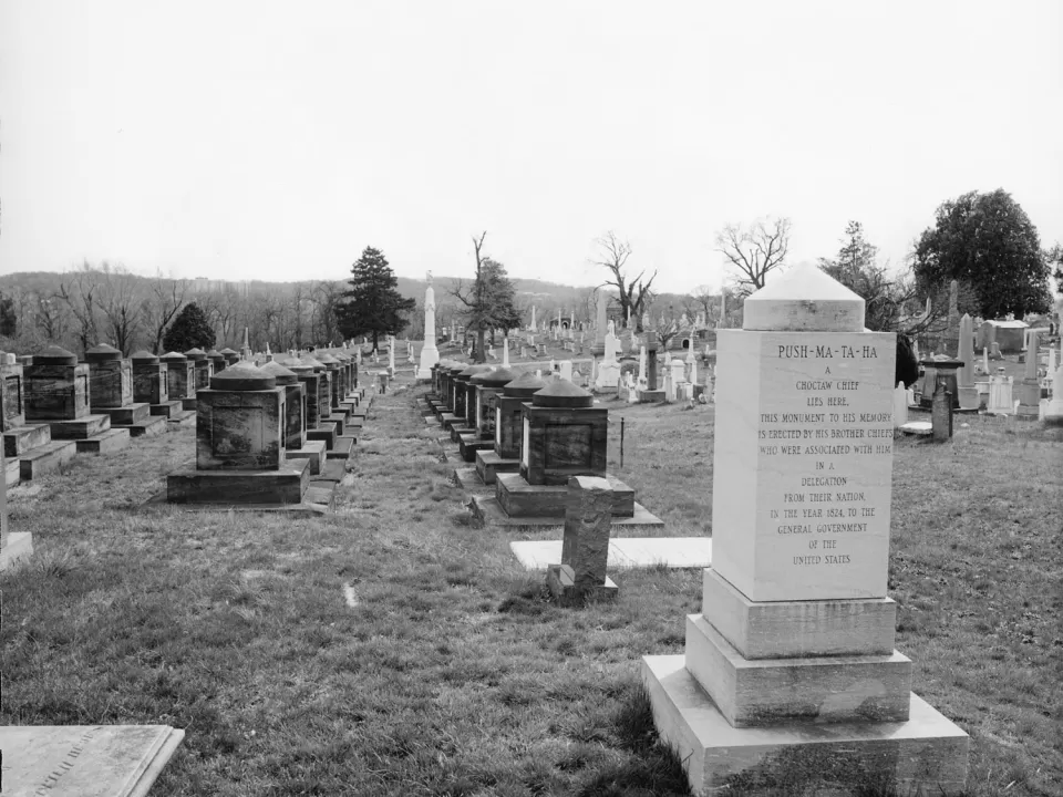Congressional Cemetery in Washington, D.C.