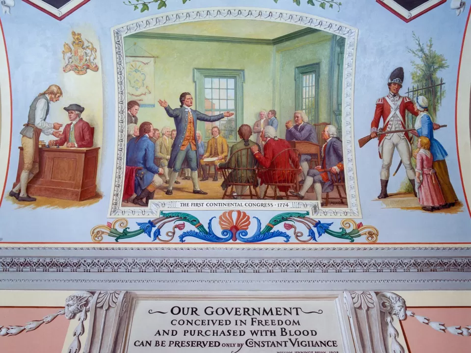 "The First Continental Congress, 1774" by Allyn Cox