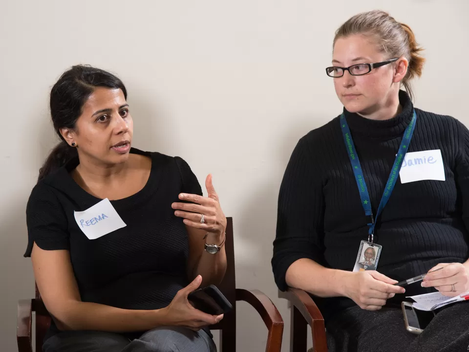 Women of AOC meet monthly to support and challenge each other professionally.