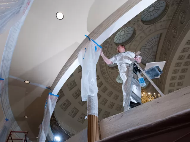 Repairing the dome