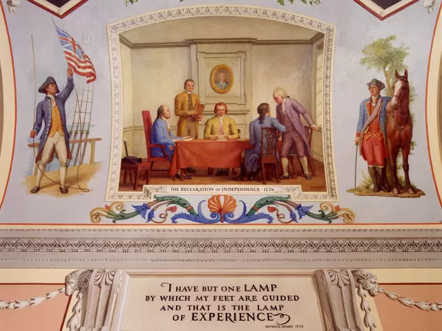 "The Declaration of Independence, 1776" by Allyn Cox