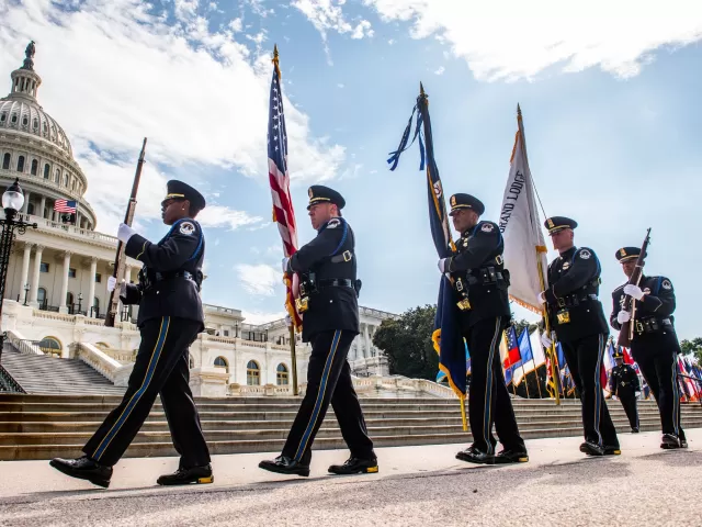 40th Annual Police Officers Memorial, 2021.