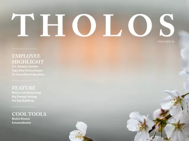 Tholos Magazine, Volume 22, cover.