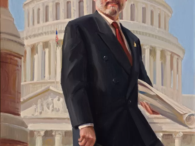 Portrait of Alan M. Hantman, FAIA, Tenth Architect of the Capitol.