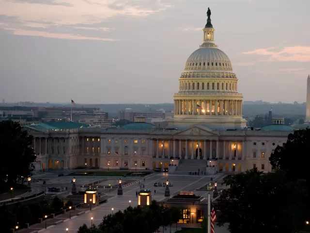 The U.S. Capitol Building.