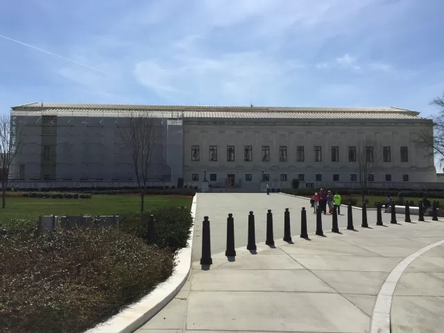 Exterior view of a building.