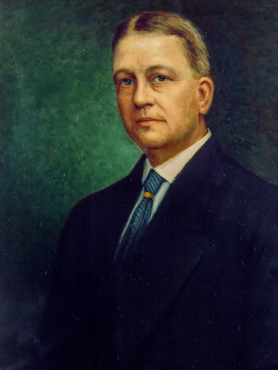 Painted portrait of Elliott Woods, Sixth Architect of the Capitol