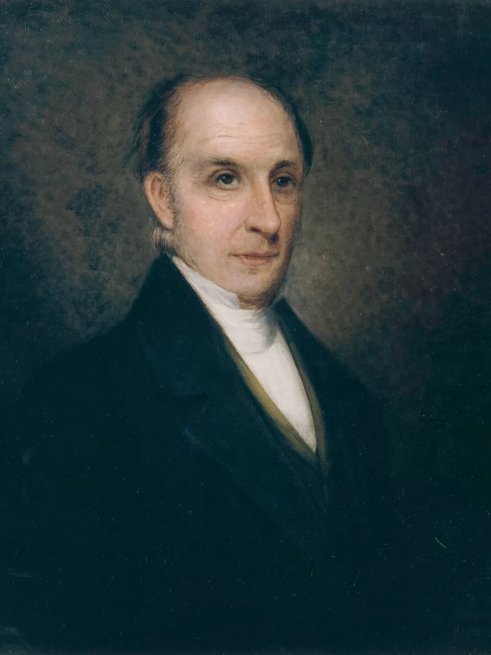 Painted portrait of Charles Bulfinch, Third Architect of the Capitol