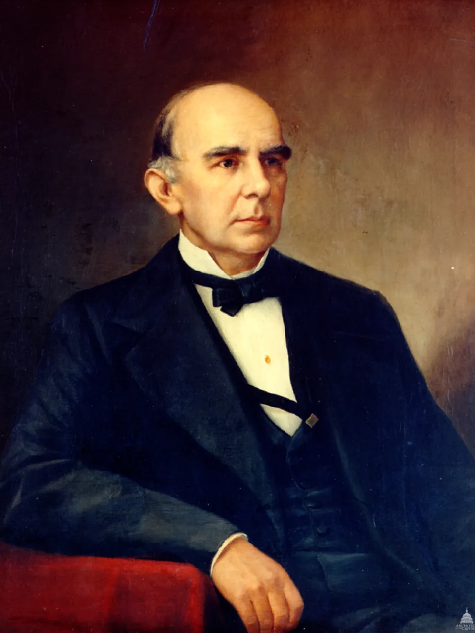 Painted portrait of Edward Clark, Fifth Architect of the Capitol.