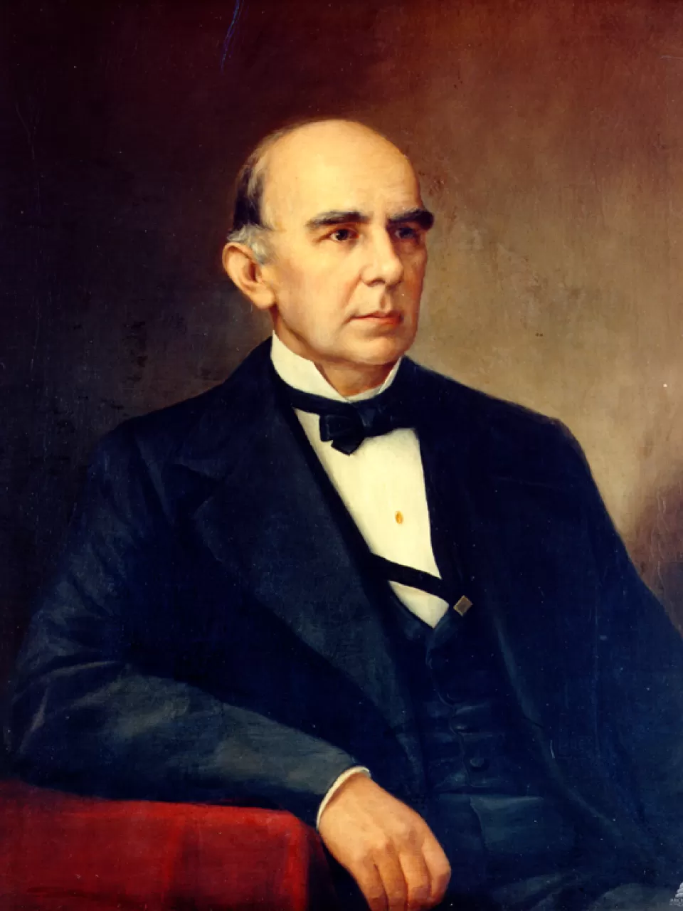 Painted portrait of Edward Clark, Fifth Architect of the Capitol.